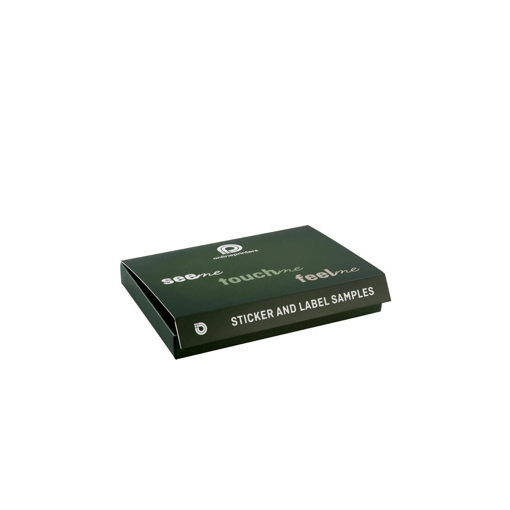 Sample Sticker Label Distributed By Sticker and label samples, 10.9 x 15.3 cm at Onlineprinters