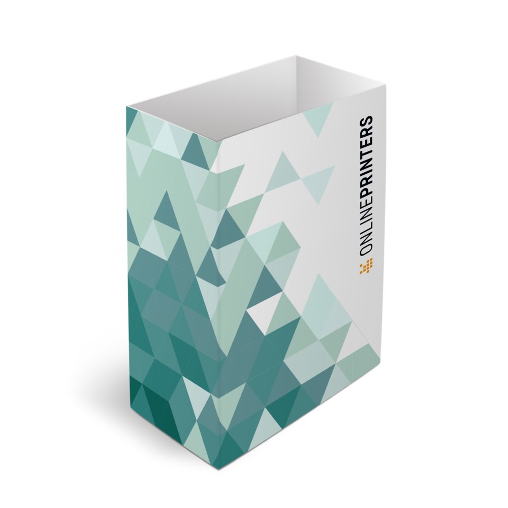 Sleeves, free size specification at Onlineprinters
