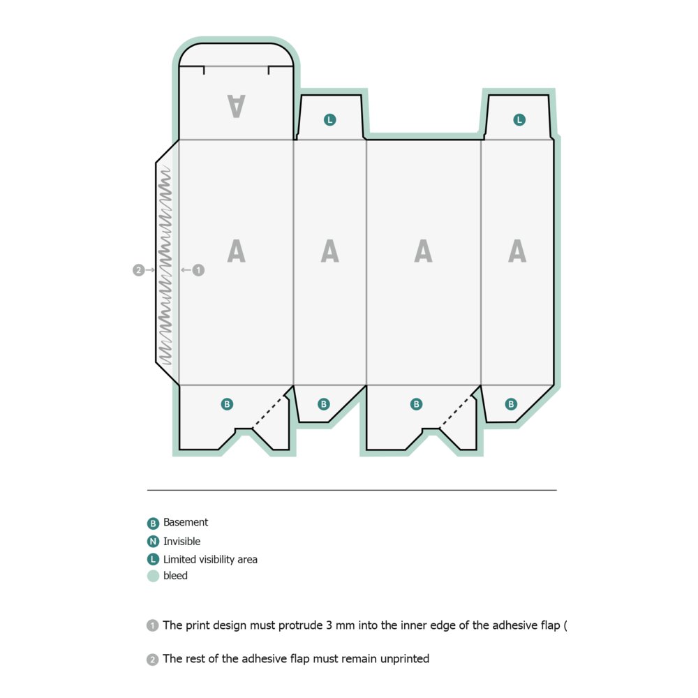 Auto bottom boxes, free size specification at Onlineprinters