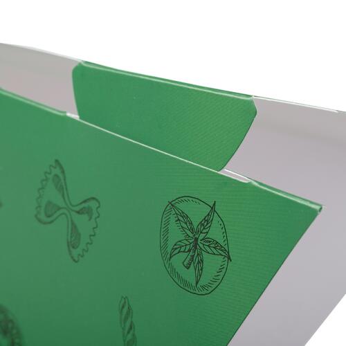 Dreiseitige Papier-Pyramide.