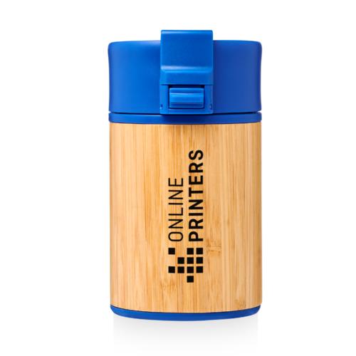 Vacuum insulated bamboo tumbler Arca 1