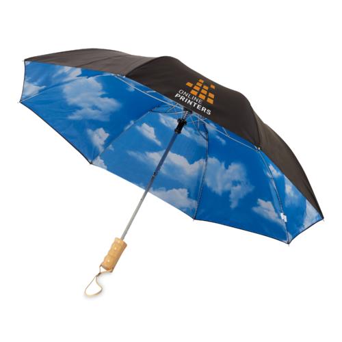 21" foldable auto umbrella Blue-skie 1