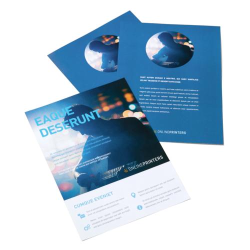 Flyers & Leaflets, UV-coated, DVD Cover, printed on both sides 1