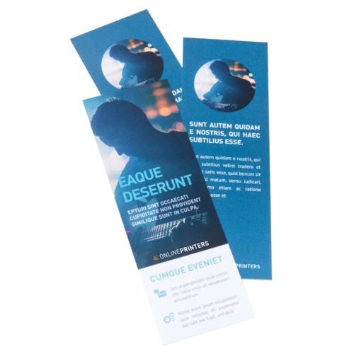 Flyers & Leaflets, UV-coated, 1/3 A4, printed on both sides 2