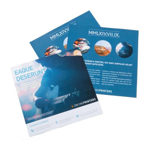 Flyers & Leaflets, A6-Square, printed on both sides 2