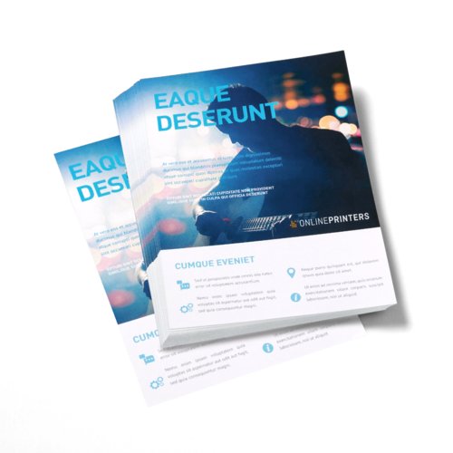 Flyers & Leaflets, Inlay up to A4, printed on one side 4