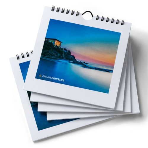 Wire-o Wall Calendars, A3-Square, 4/4 colours 1