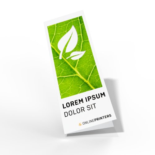Folded Leaflets Portrait, 1/3 A3 1