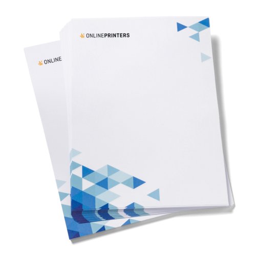 Letterheads, 21 x 20 cm, printed on both sides 3