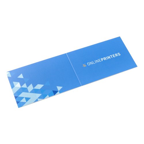 Fold. business card Landscape, 9.0x5.0 cm 3