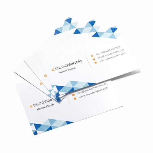 Business Cards, 9.0 x 5.0 cm, printed on one side 2