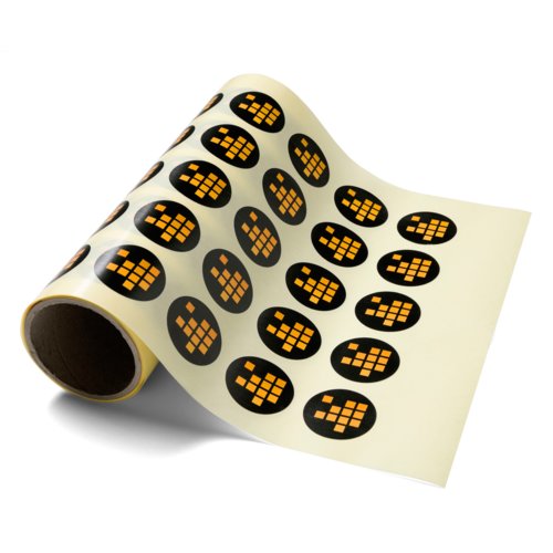 Self-adhesive labels, round, 6.0 cm diameter 1