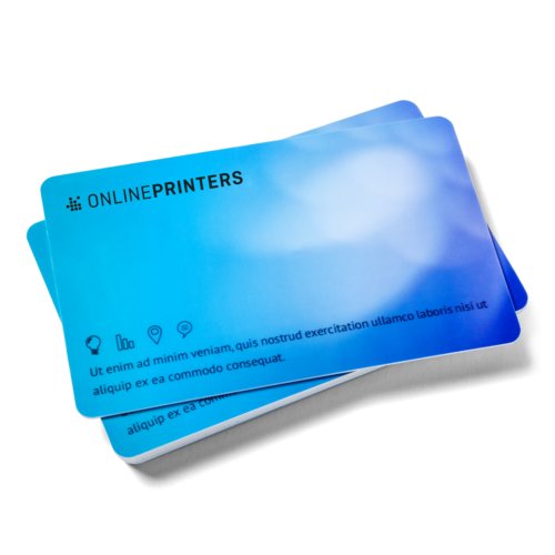 Plastic cards with magnetic strip, 8.6 x 5.4 cm, printed on both sides 2