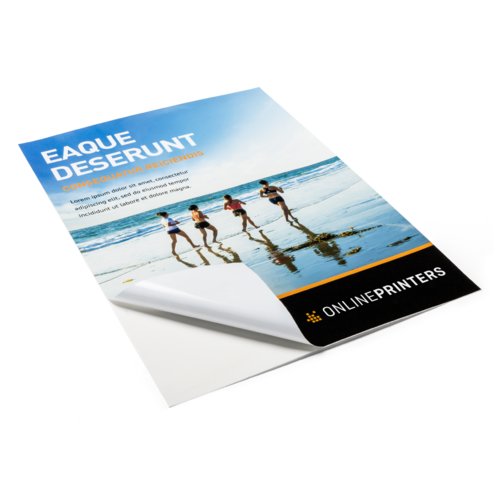 Large adhesive foil for indoor and outdoor use.