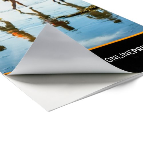 White adhesive film for indoor and outdoor use, freely selectable shape.
