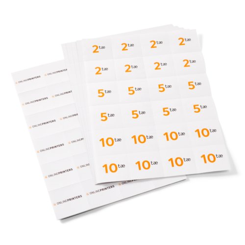 Coupon flyers, 21 x 29.4 cm, printed on both sides 5