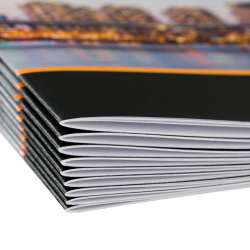Brochures, saddle-stitched, Square, A6-Square 5