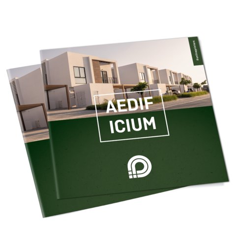 Perfect bound brochure.