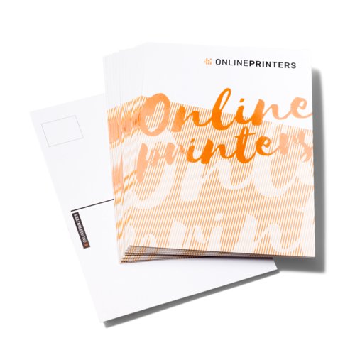 Postcards with spot finish, A6 3
