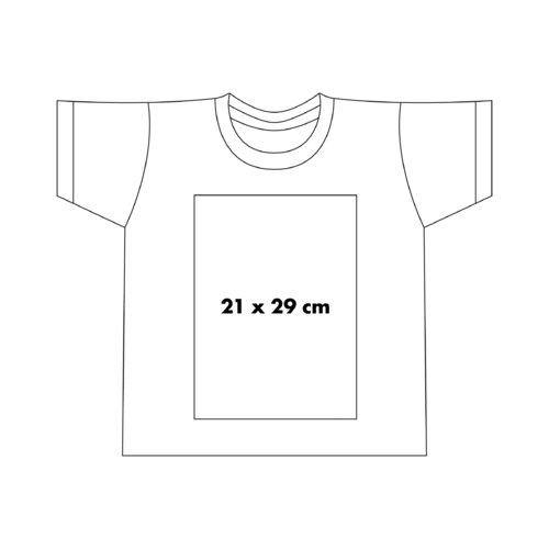 Cotton T-shirt with short sleeves and crew neck.