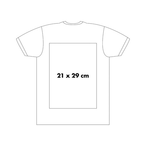 Cotton T-Shirt with short sleeves and round neck.