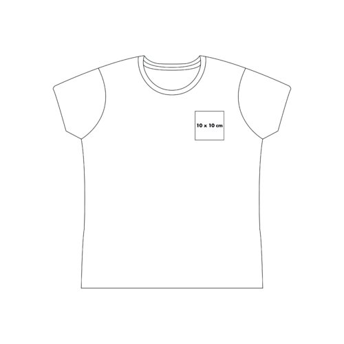 Cotton T-shirt with short sleeves and crew neck.