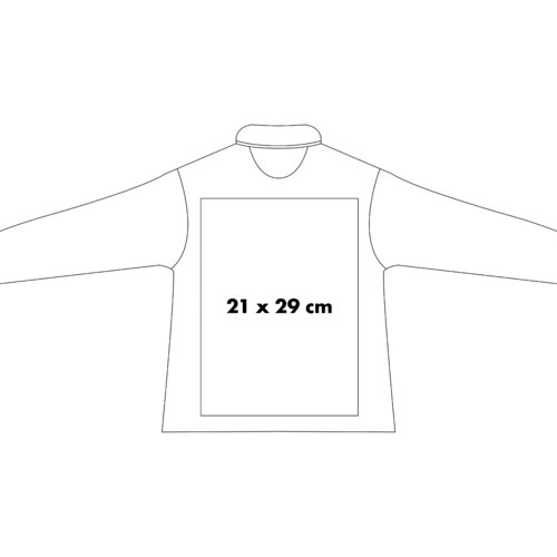 Softshell jacket with full zip and pockets.