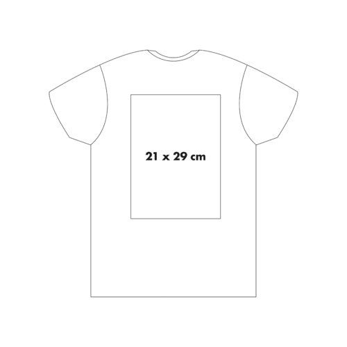 Cotton T-shirt with short sleeves and round neck.