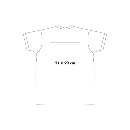 Cotton T-Shirts with short sleeves and crew neck.