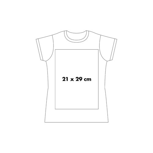 Cotton T-shirt with short sleeves and round neck.
