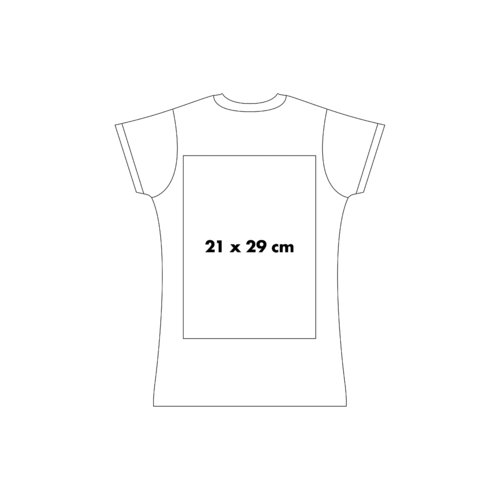 Cotton t-shirt with short sleeves and round neck.
