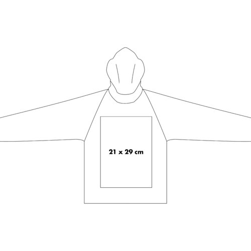 Sweat jacket with full zip and hood.