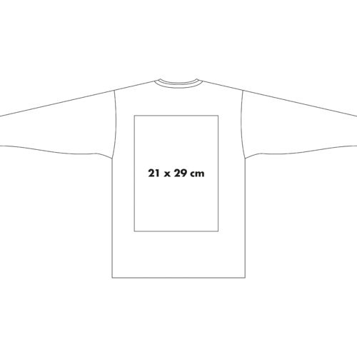 Cotton long-sleeve shirt with crew neck.