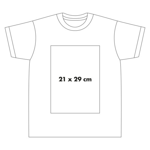 Cotton T-Shirt with crew neck and short sleeves.
