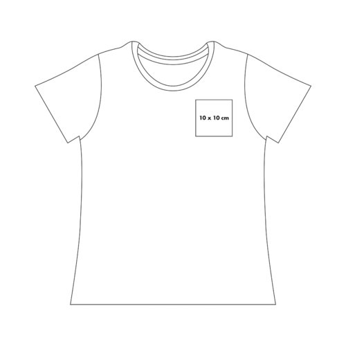Cotton T-Shirt with short sleeves.