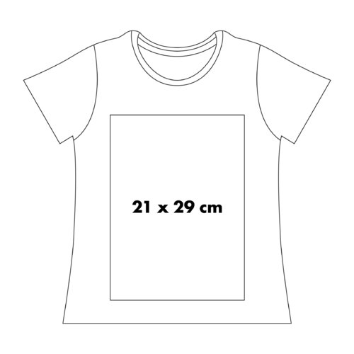 Cotton T-shirts with short sleeves and crew neck.