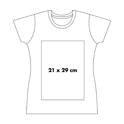 Cotton T-shirts with short sleeves and a round neckline.