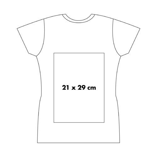 Cotton T-shirt with short sleeves and round neck.
