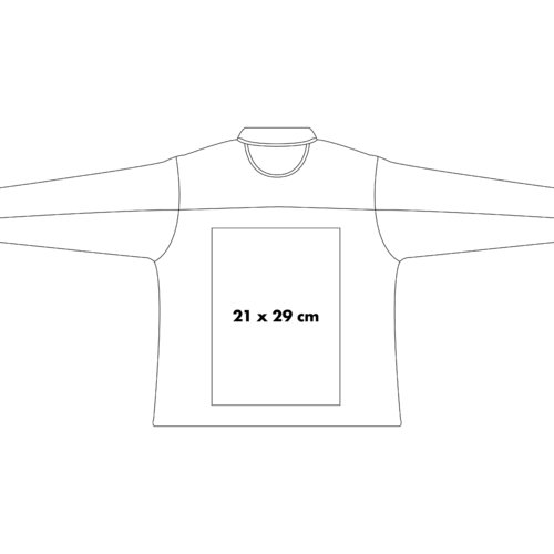 Fleece jacket with full-length zipper.