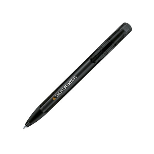 senator® Challenger Clear Soft Grip press button pen 1