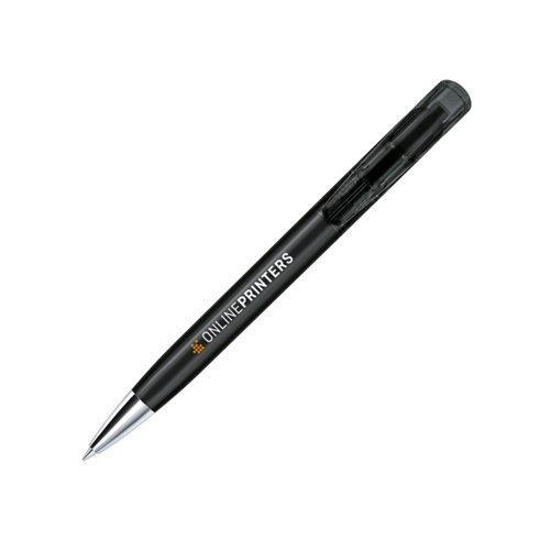 senator® Challenger Clear press button pen with metal tip 3