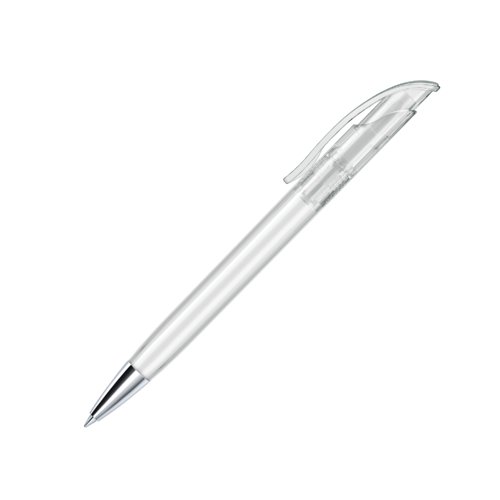senator® Challenger Clear press button pen with metal tip 2