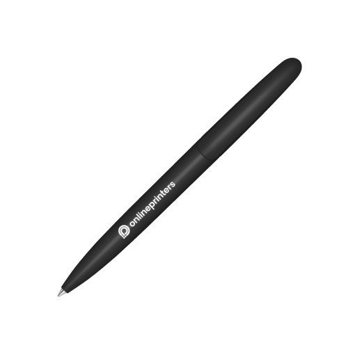 Black bio twist ballpoint pen with refill and clip.