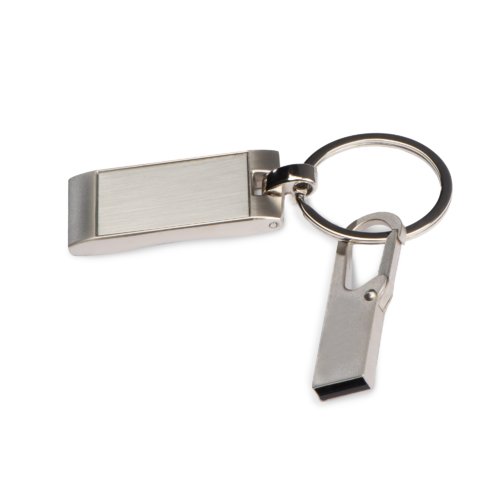 Ragusa metal USB flash drive with carabiner 2