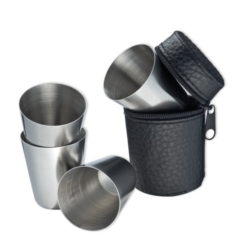 Rockford stainless steel shot glasses 2