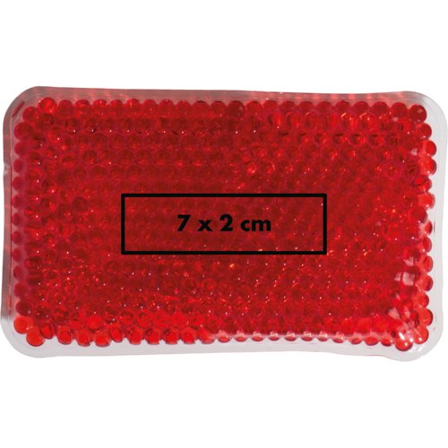 Red Cooling/Heating Pad, reusable.