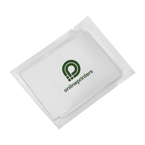 Unisex plastic rain poncho, reusable and compactly packed.