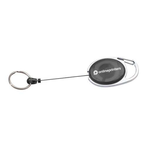 Employee retractable keyring with clip 3