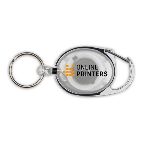 Employee retractable keyring with clip 5