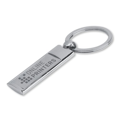 Slender metal key ring Slim 1